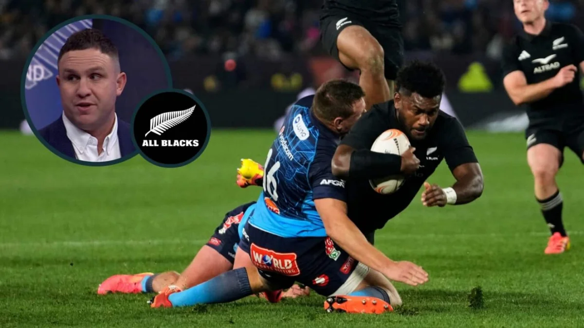 All Blacks centre Timoci Tavatavanawai and former hooker James Parsons.